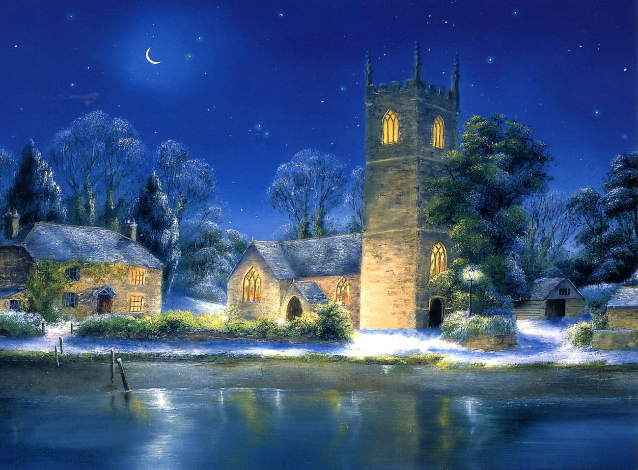 Unknown Artist River Church